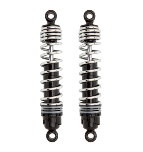 Progressive Harley-Davidson 412 Cruise Series Shocks 12.5in - Chrome