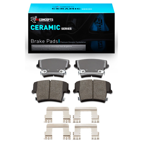 R1 2005-2023 Chrysler 300 Rear R1 Ceramic Pads & Hardware Kit
