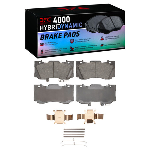DFC 15-23 Ford Mustang Front 4000 HybriDynamic Brake Pads and Hardware Kit