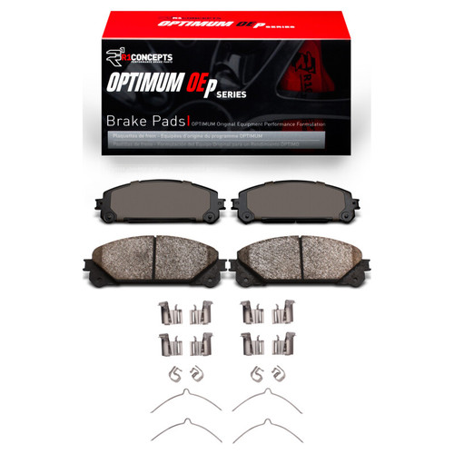 R1 2008-2026 Lexus TX500h Front R1 Optimum OE Pads & Hardware Kit