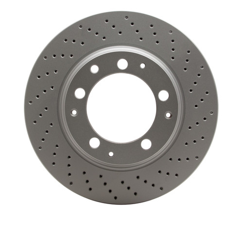 DFC 78-89 Porsche 930 Right Rear Drilled GeoSPEC Coated Rotor