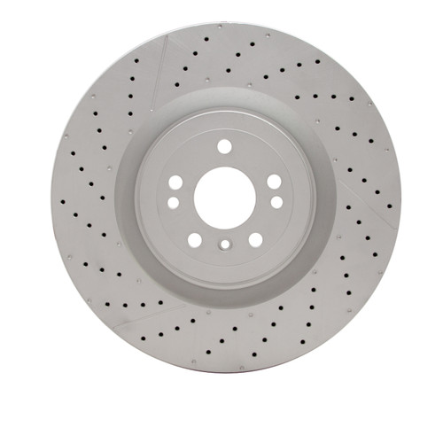 DFC 12-19 Mercedes-Benz GLE63 AMG Front Drilled GeoSPEC Coated Rotor and Slotted