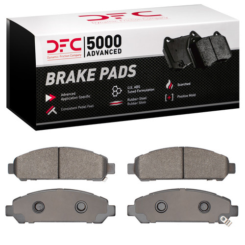 DFC 09-15 Toyota Venza Front 5000 Advanced Low Metallic Brake Pads