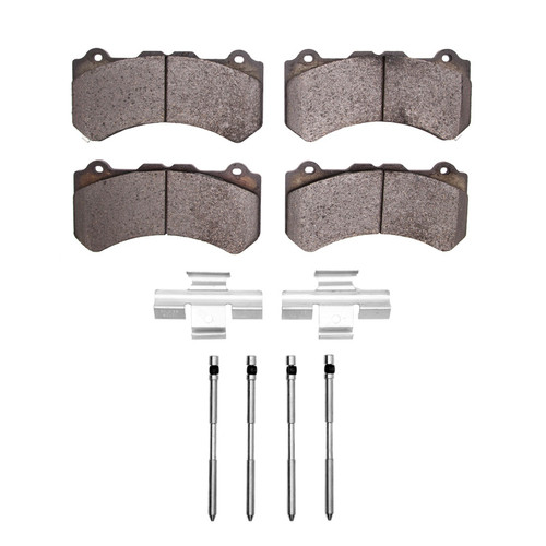 DFC 09-24 Nissan GT-R Front 5000 Advanced Low Metallic Brake Pads and Hardware Kit