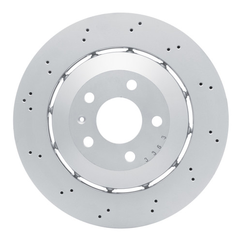DFC 13-15 Audi RS5 Rear Drilled Hi-Carbon Alloy Geomet Coated Rotor
