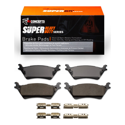 R1 12-20 Ford F-150 4WD Rear Super Duty Pads & Hardware Kit