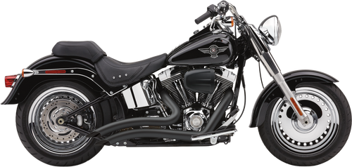 Speedster Short Swept Black Softail 7-11