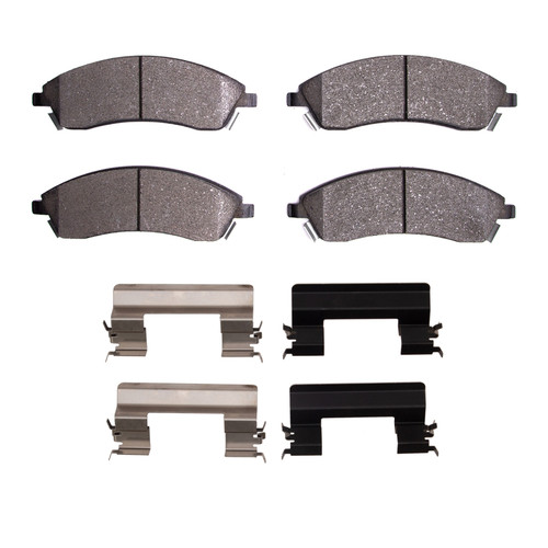 DFC 04-09 Cadillac SRX Front 5000 Advanced Semi Metallic Brake Pads and Hardware Kit