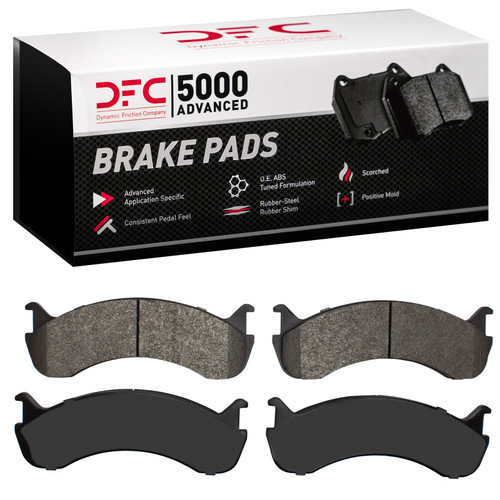 DFC 98-24 BEAVER MOTORCOACH CONTESSA Rear/Front 5000 Advanced Semi Metallic Brake Pads