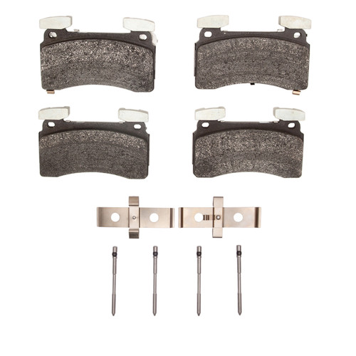DFC 17-22 Acura NSX Rear 5000 Advanced Low Metallic Brake Pads and Hardware Kit