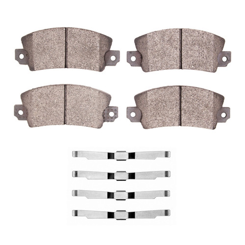 DFC 76-83 Renault LeCar Front 5000 Advanced Semi Metallic Brake Pads and Hardware Kit