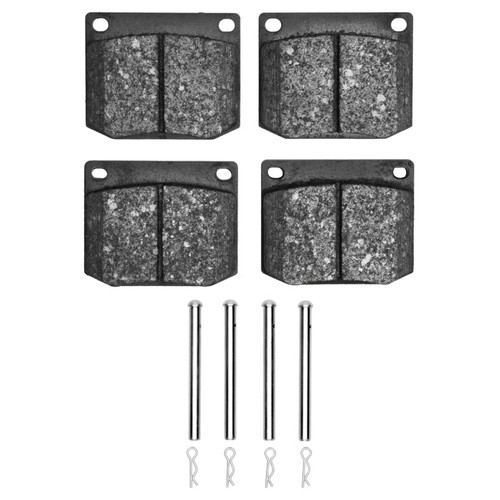DFC 61-72 MG MGC Front 5000 Advanced Low Metallic Brake Pads and Hardware Kit