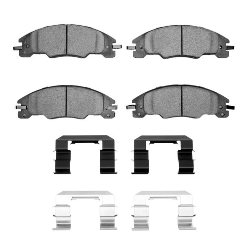 DFC 08-11 Ford Focus Front Active Performance Pads and Hardware Kit