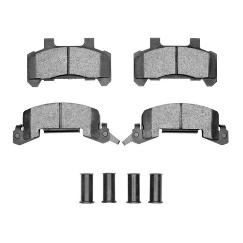 DFC 82-91 Buick SOMERSET Front 5000 Advanced Semi Metallic Brake Pads and Hardware Kit