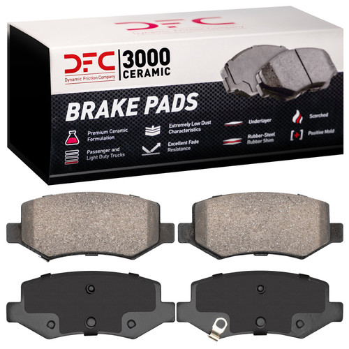 DFC 22-25 Chevrolet Groove (Mexico) Rear 3000 Ceramic Brake Pads
