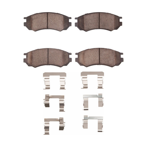 DFC 91-00 Nissan NX Front 5000 Advanced Ceramic Brake Pads and Hardware Kit