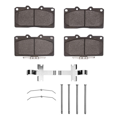 DFC 91-99 Dodge Stealth Front 5000 Advanced Semi Metallic Brake Pads and Hardware Kit