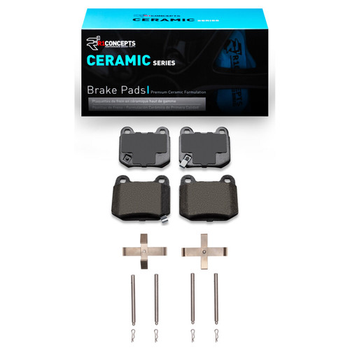 R1 2003-2025 Infiniti G35 Rear R1 Ceramic Pads & Hardware Kit