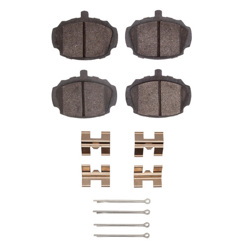 R1 1962-1980 MG MGB Front R1 Ceramic Pads & Hardware Kit