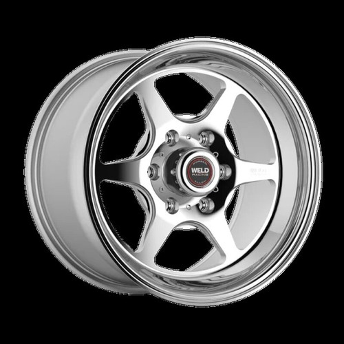 Weld S79 HD Beadlock S79 15x10in / 6x127 BP / 7.5in BS Polished Center - Polished Shell Wheel