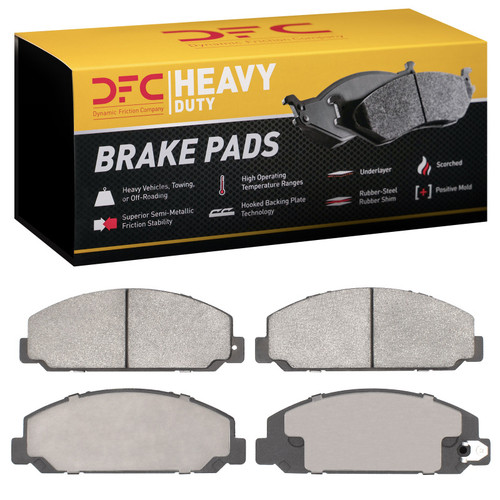 DFC 13-20 Hino 5 Rear/Front Heavy Duty Pads - Semi Metallic