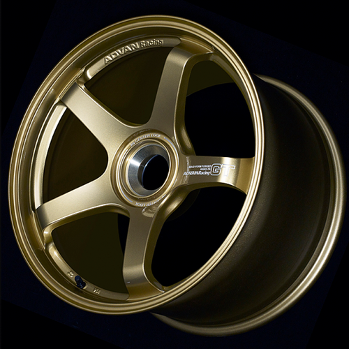 Advan GT for Porsche 21x10.5 / +50 Offset / 5x130 / 71.8mm Bore / Racing Brass Gold