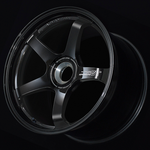 Advan GT for Porsche 18x11.0 / +40 Offset / 5x130 / 71.6mm Bore / Racing Titanium Black