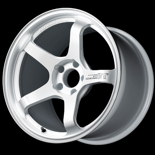 Advan GT Beyond 18X9.5 / +22 Offset / 5x120 BC / +22mm Bore / Racing White