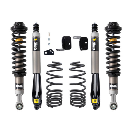 Old Man Emu offers a range of tuned and matched integrated suspension kits to ensure the right suspension is selected for how the vehicle is outfitted and the conditions it will encounter. Old Man Emu suspension systems are designed to enhance rid...