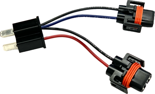 Headlight Adapter Pigtail W/female H9/h11-male H4 Conn