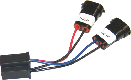 Headlight Adaptor Pigtail W/mating H9/h11 To H4 Conn