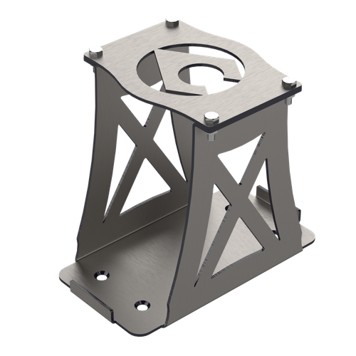 Artec Industries Group 51 Optima Battery Mount Bare Steel