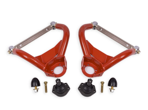 BMR 64-72 GM A-Body Adjustable Upper A-Arms Standard Ball Joint - Red