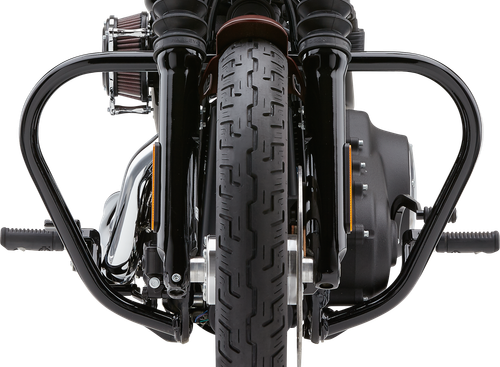 Freeway Bars Vbend 1.25" Black Fxd/b/c 91-17