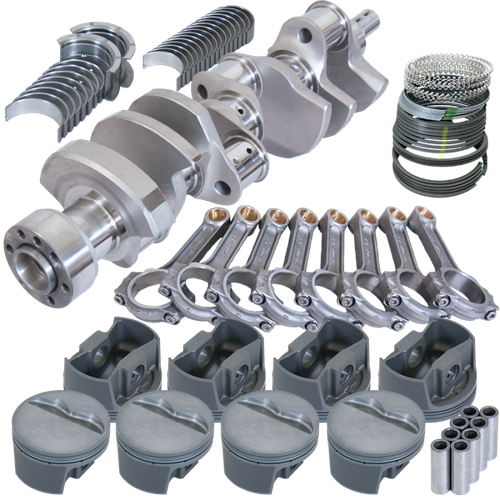 Eagle Chevy LT1 350 1Pc 3.750in Crank 5.700in I-Beam Rods -5cc 4.060in Pistons Rotating Assembly