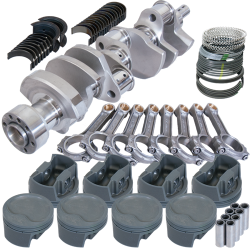 Eagle Chevy LT1 350 1Pc 3.750in Crank 5.700in I-Beam Rods -16cc 4.040in Pistons Rotating Assembly