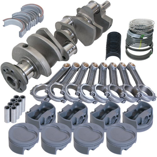 Eagle Pontiac 400 4.250in Crank 6.800in I-Beam Rods -22cc 4.155in Pistons Rotating Assembly