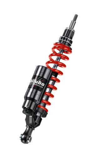 Bitubo WAT1 Monoshock Adjustable: Spring Preload, Rebound, Compression, Length, Red Spring