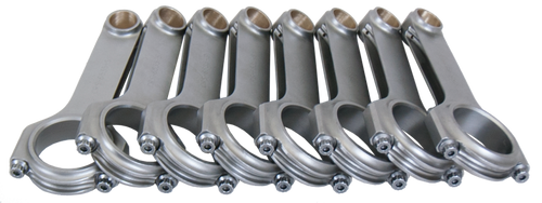 Eagle Chevrolet Big Block 6.535in Length ARP 2000 Bolts Forged 4340 Steel H-Beam Rods - Set of 8