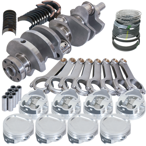 Eagle Ford 351C 3.850in Crank 6.000in H-Beam -20cc Step Dish 4.030in Pistons Rotating Assembly