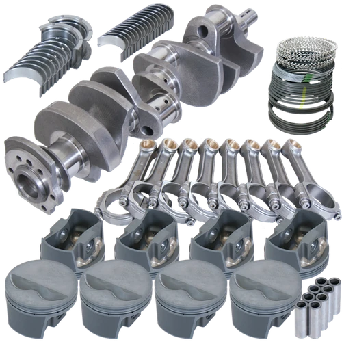 Eagle Chevy 350 3.480in Crank 5.700in I-Beam Rods -5cc Flat Top 4.060in Pistons Rotating Assembly