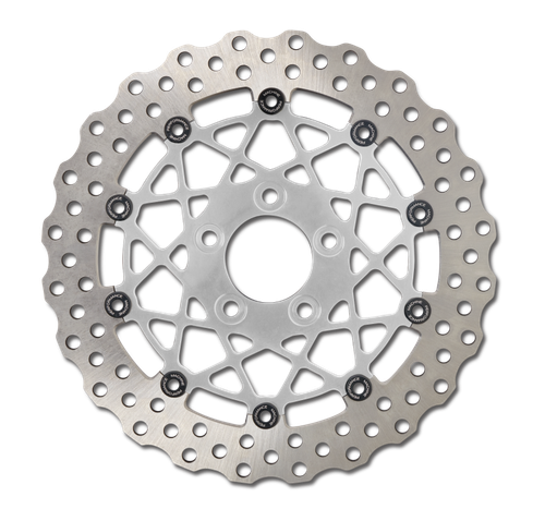 Performance Machine Disc/Carr Speedstar 320Mm X .20 Ff No O/S Front Chrome