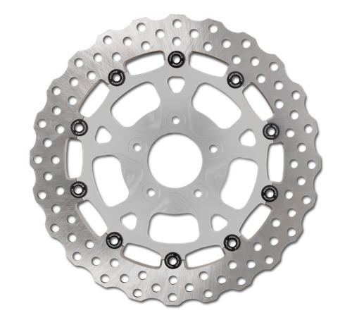 Performance Machine Disc Carr Dominator 320Mm X .20 Ff No O/S Front Chrome