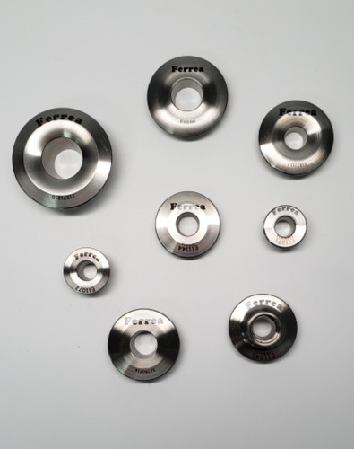 Ferrea 17-20 Honda Civic Si L15 5.5mm Valve Stem Exhaust Titanium Retainers - Set of 8