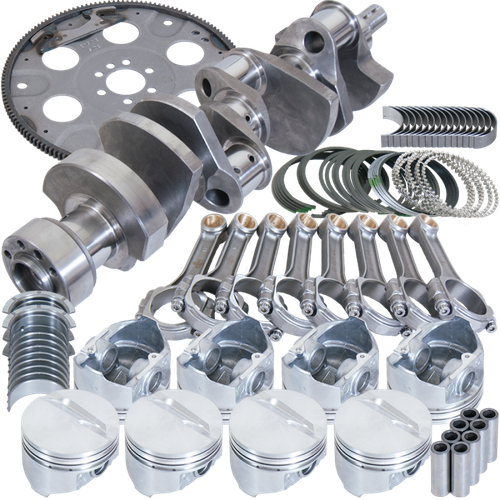Eagle Chevy LT1350 1Pc 3.750in Crank 5.700in I-Beam Rods 4.060in Pistons 153 Tooth FP Blncd Assembly