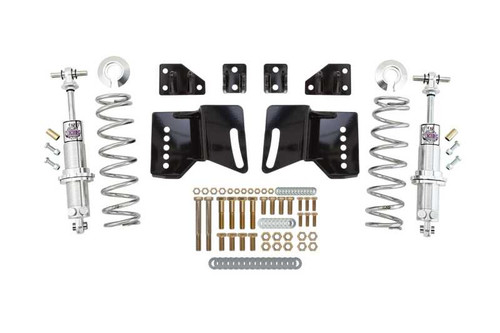 UMI 64-72 GM A-Body Coil Over Conversion Brackets Kit -1in to +1in Ride Height - 225lb Spring Rate