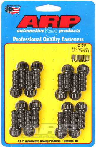 ARP BB Chevy 12pt .875 UHL header bolt kit