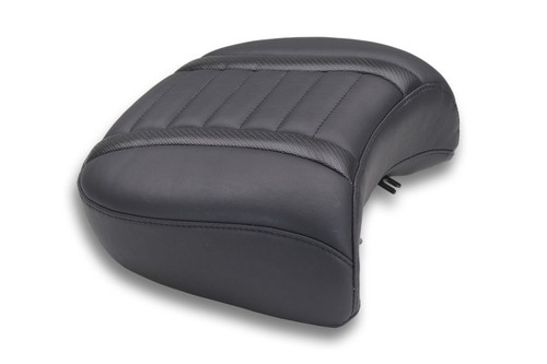 Mustang 23-25 Harley CVO Rd Glide Std, Str Glide and Rd Glide, Deluxe Touring Wide Passenger Black
