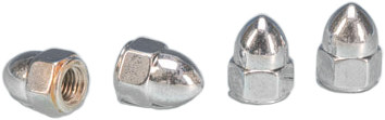 Gasket Nut Chr Exhaust Mount Evo/twin Cam 4/pk 65324-83-n1