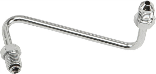 Jic To -3 Tube Adapter S-bend Chrome 3/8"